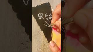 Bookmark DIY #shorts #youtubeshorts #art #drawing