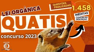 LEI ORGÂNICA DE QUATIS | CONCURSO QUATIS 2023