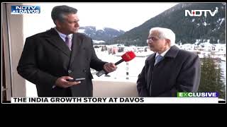 Interview of Governor Shri Shaktikanta Das with NDTV at WEF 2024, Davos on January 18, 2024