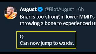 Briar Q can Jump to Wards now!