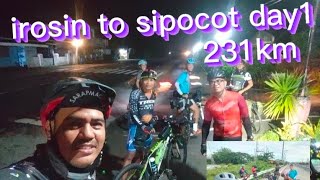 irosin to sipocot day1 231km #irosintomanila