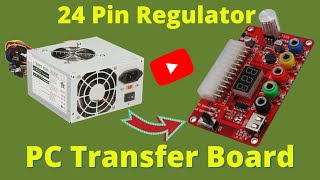 Reviewing of 24 Pin Regulator Adapter Desktop PC Transfer Board Power Supply Module UPDATED 2021