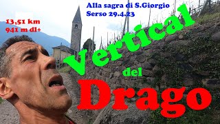 Trail Vertical del Drago, Serso 29 4 23