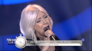 Julijana Marotov Djuli Woman in love (live) Nikad nije kasno EM 03 08.11.15.