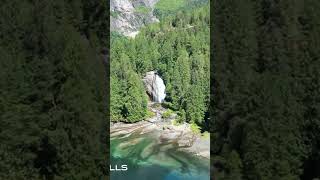 Beautiful Chatterbox Falls in Princess Louisa Inlet! Watch the full episode #britishcolumbia