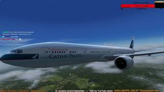 [P3D v4] PMDG 777-300ER | Toronto to Hong Kong Part 1 (by a real 777 pilot)