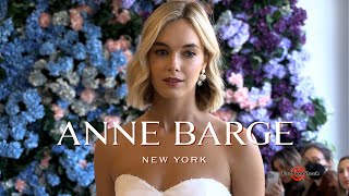 ANNE BARGE - Bridal Runway Show + Interview - NYBFW October 2023 | FashionStock Production - 4K