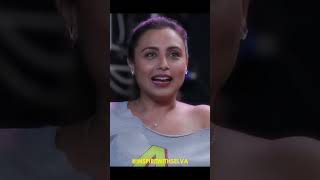 Rani Mukerji - The Unexpected Lesson from Director #shorts #shortsvideo #shortsfeed #motivation