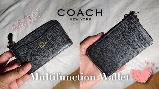 Coach Multifunction Card Case | What fits?