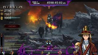 Day 899: Worlds First Diablo 3 100% Solo Non Season Speedrun | Paragons: 8k | Primals: 240/800