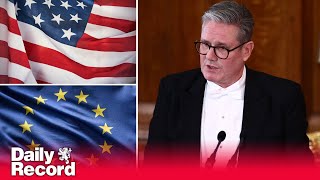 Keir Starmer rejects UK making a choice between EU and US allies in major speech