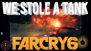 We stole a tank in FAR CRY 6 (no commentary gameplay)