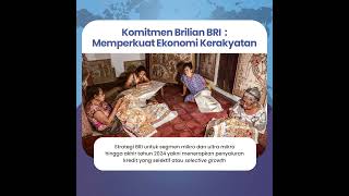 Strategi BRI untuk Segmen Mikro dan Ultra Mikro #BRIuntukRakyat #BriliandanCemerlang #qrislink