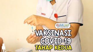 Vaksinasi Tahap II Disdukcapil Kota Bandung