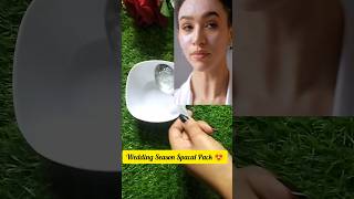 Wedding Season Spacal Face Pack 😍#shorts #skincare #wedding #youtubeshorts - YouTube