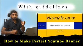 youtube ko banner kasari banaune / with guidelines