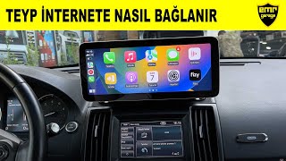 Android multimedya teyp internete wifi üzerinden nasıl bağlanır?