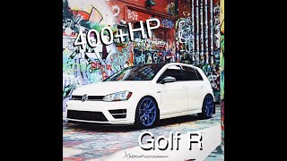 400+HP MK7 Golf R BIG TURBO Reaction!