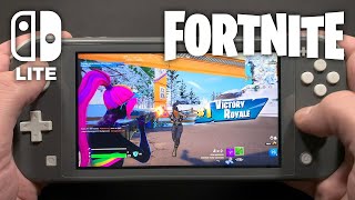 Fortnite on Nintendo Switch Lite #627