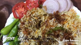 Hyderabadi Beef Biryani Recipe by Cooking with Sofia Hassan