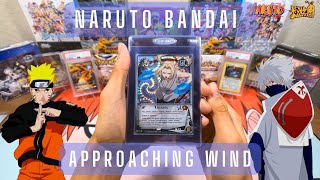 PSA Discontinued Naruto Cards?! | Approaching Wind | Naruto Bandai CCG