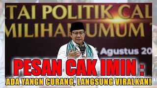 BERKAT CAK IMIN, SELURUH CAPRES MENJADI HARMONI DAN SALING...