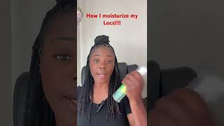 How I moisturize my Locs #dreadlocs #locnation #locmoisture #locs