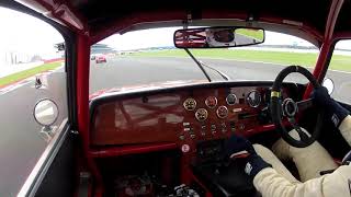 Lotus Elan Silverstone Classic 2021 - start to safety car