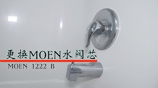 更换MOEN Shower水阀芯1222B 加拿大 Roy装修DIY