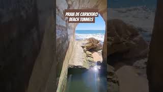 CARVOEIRO BEACH craves and tunnels #shortsvideo