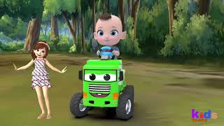 Color Baby Ducks Song! | Learn Color Wheels On The Bus Nursery Rhymes | Baby & Kids Songs