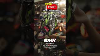 SMK Helmets | For Purchase Visit teamredditch.com | #bike #helmet #bikeaccessories #helmetshop