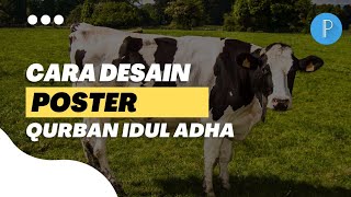 Cara Desain Poster Qurban Idul Adha di PixelLab | FREE PLP