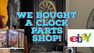 We bought a clock parts business!