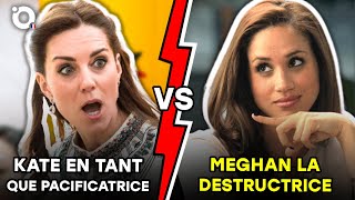 Kate vs Meghan : le langage corporel montre que Kate est la pacificatrice.