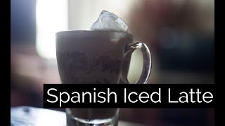 Making the Perfect SPANISH ICED LATTE at home