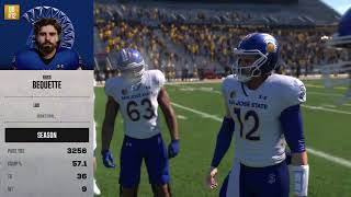 CFB25 Dynasty rebuild with San Jose State S2W14 Vs Wyoming! Need this win!