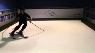 MaxxTracks - indoor Pre-Season Warmup - Cam McGregor (U16 Alpine ski racer)  - #2