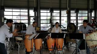 Percussionkonzert bei Auto-Vorbeck in Wentorf