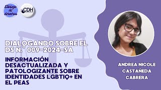 Cap.2 | DIÁLOGO DE DERECHOS: "Patologización de la Comunidad Trans" con Andrea Nicole Castañeda