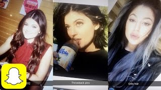 Kylie Jenner shares THROWBACK PICS on Snapchat | Kylie Snaps