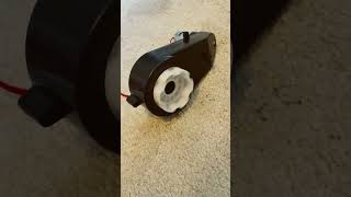 DIY toy car motor assembly