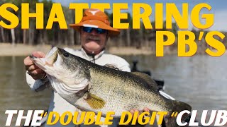 He Caught a 10lber | Sam Rayburn Bass Fishing | Land of Giants 🤯