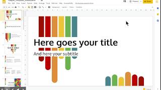 How to customize Gasper's Theme Colors in Google Slides