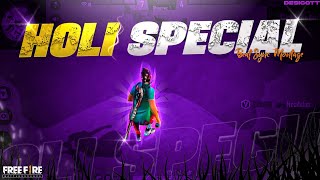 Happy Holi Free Fire Whatsapp Status 2022 || Desicott Gamerz