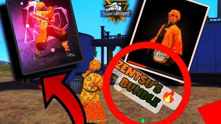 ZENTSU'S 🔥💯 bundle gameplay #subscribe #freefire #youtube