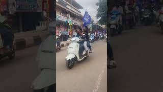 Bike rally Dr Ambedkar jayanti #hubli #dj #djremix