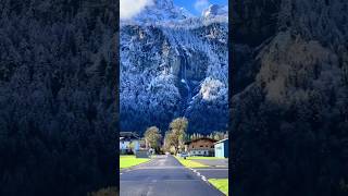 📍Unterbach🇨🇭 #switzerlandnature #berneroberland #jungfraujoch #swissbeautiful #shorts #youtubeshorts