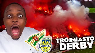 I Experienced the Trójmiasto derby at Lechia Gdańsk Vs Arka Gdynia