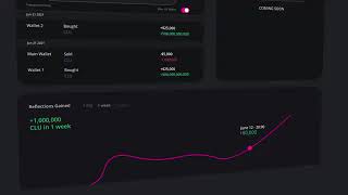 #CluCoin  - Connect your wallet to our revamped $CLU website and view live reflections!